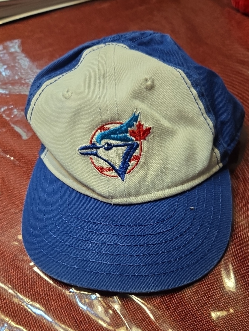 New Era Blue and White Toronto Blue Jays Infant Cap